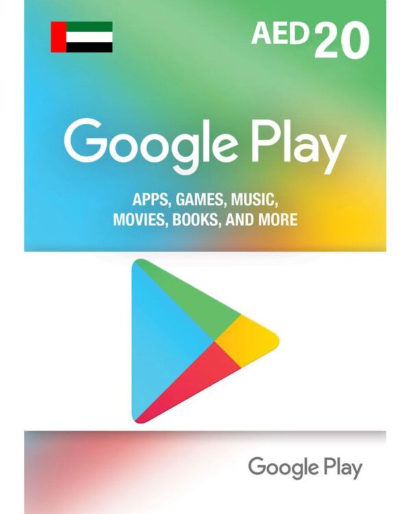 Google Play Card AED 20